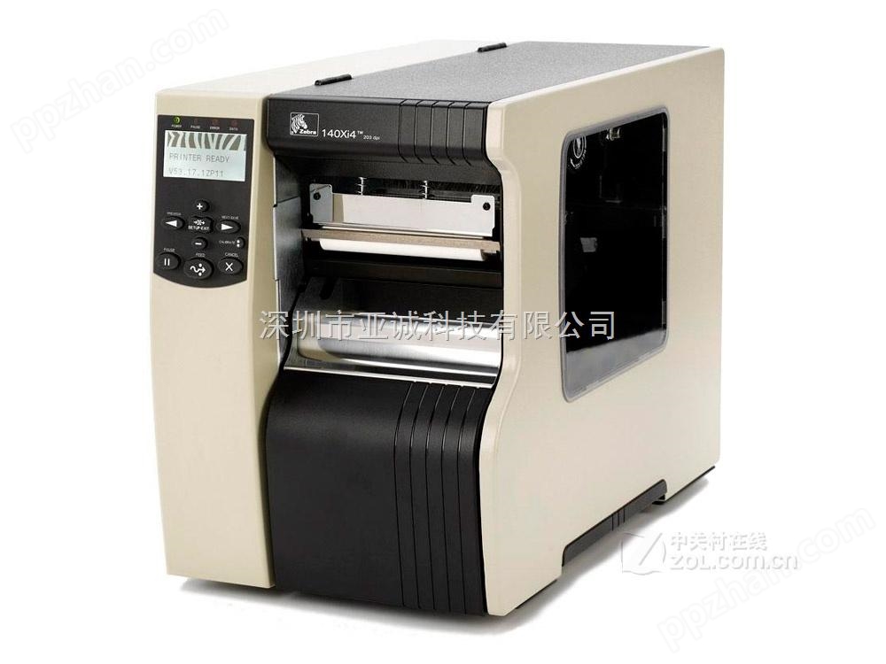 zebra 140xi4宽幅不干胶标签打印机 斑马打印机